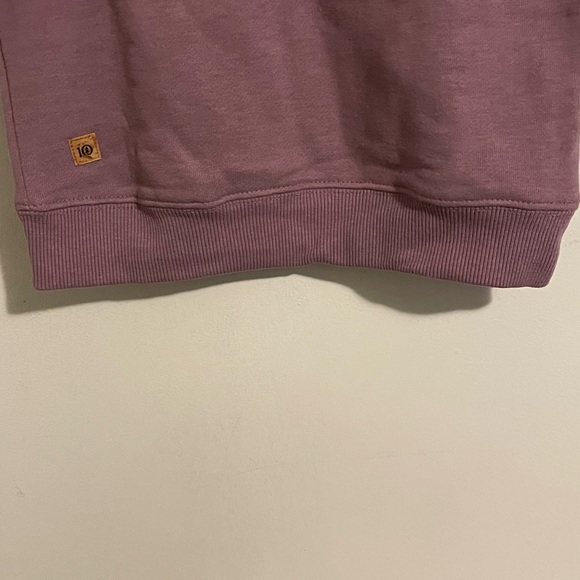 Sz 3T Treefleece Crew Kids Fleece Sweatshirt pink - Picture 6 of 8